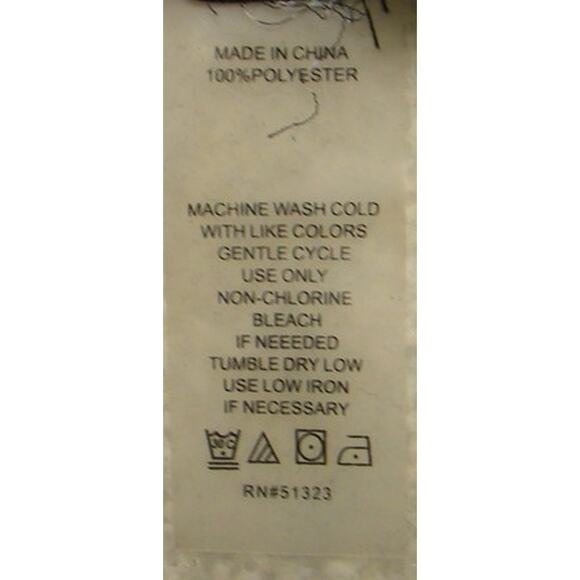 Vince Camuto Size L Black & White Abstract Hi-Low Sleeveless Tank Top Layer - Picture 5 of 7